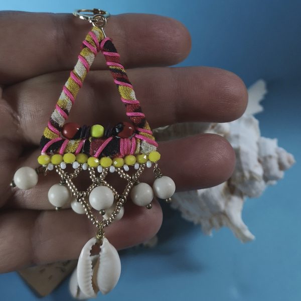 Boucles d'oreilles Cauris: My name is Kenya