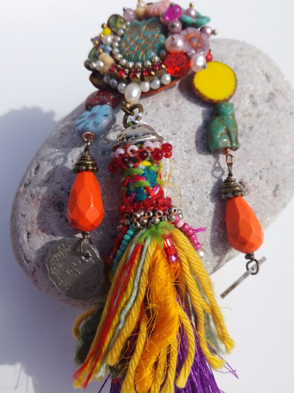 Boucles d'oreilles ethniques, graines, minimaliste
