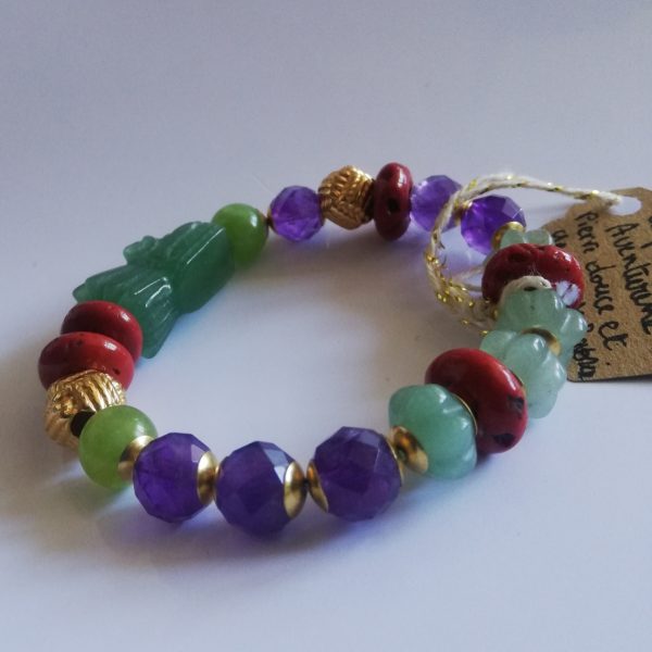 Bracelet zen, Dragon, Féminin-masculin