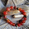 Bracelet Zen, la Cornaline