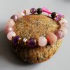 Bracelet Zen Quartz Lavande- Labradorite