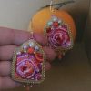 RESERVEES LADY, Boucles d'oreilles : La Rose