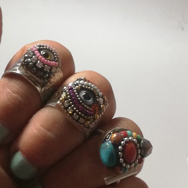 Chevalière, bijou oeil
