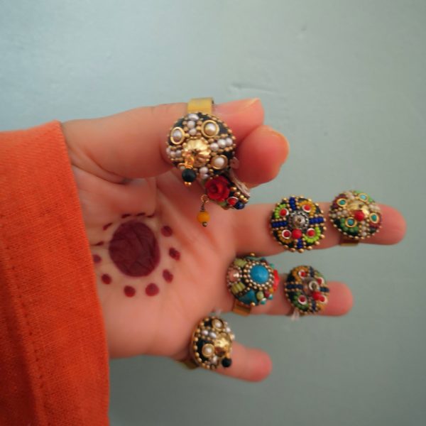 Bague ajustable, Cheval de vent