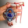 Collier Nomade, Bleue Désert. Lapis Lazuli-