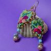 Boucles d'oreilles cœur "Par Amour"