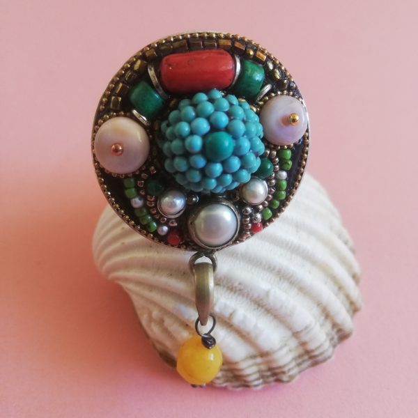dav Grosse bague Nomade, Takouba, mixte