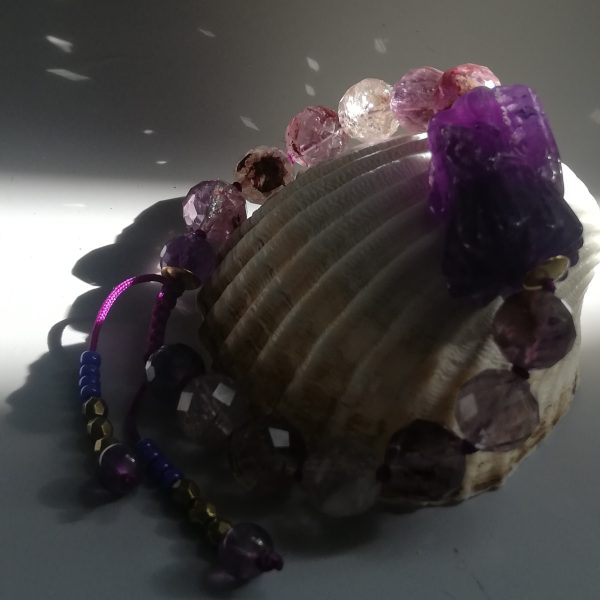 Bracelet Zen, pierre du Chaman, la Lodolite