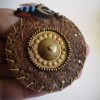 ptr Peau Tambour, boucles d'oreilles grand modèle.